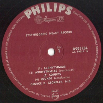 George D. Geckeler M.D. - Stethoscopic Heart Record download mp3 flac