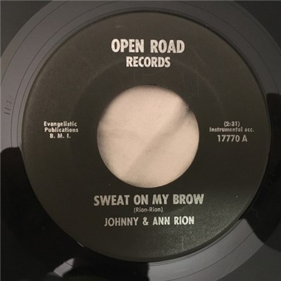 Johnny & Ann Rion - Sweat On My Brow / A Faded Gardenia download mp3 flac
