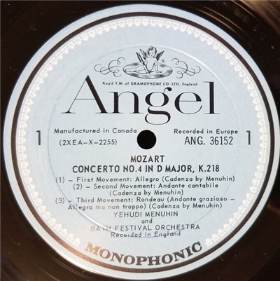 Mozart / Yehudi Menuhin - Mozart Violin Concertos download mp3 flac