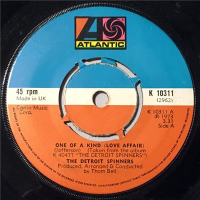 The Detroit Spinners - One Of A Kind (Love Affair) download mp3 flac