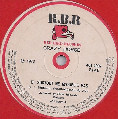 Crazy Horse - Et Surtout Ne M'oublie Pas / Caline, Divine download mp3 flac