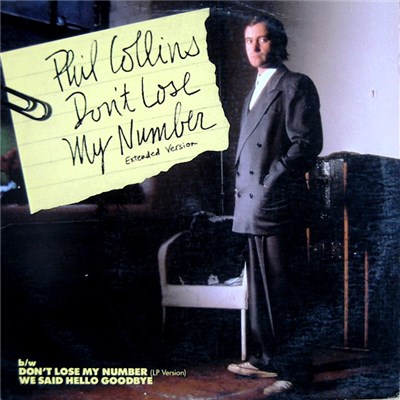 Phil Collins - Don't Lose My Number (Extended Version) download mp3 flac