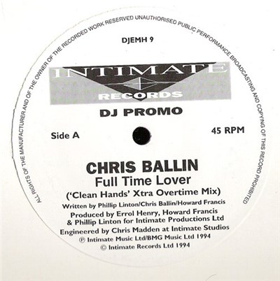 Chris Ballin - Full Time Lover download mp3 flac