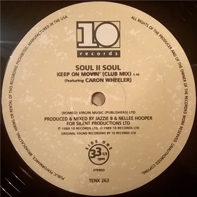 Soul II Soul - Keep On Movin´ download mp3 flac