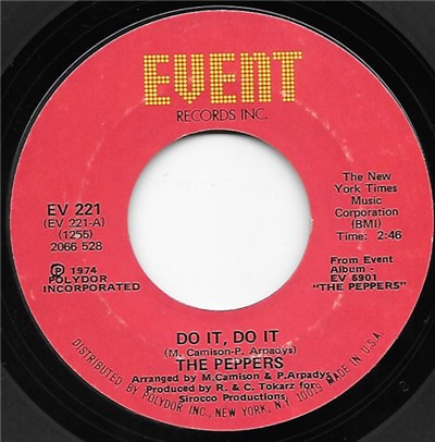 The Peppers - Do It, Do It / Just A Rock download mp3 flac