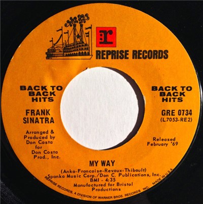 Frank Sinatra - My Way / Cycles download mp3 flac