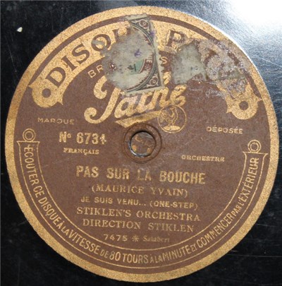 Stiklen's Orchestra - Pas Sur La Bouche download mp3 flac