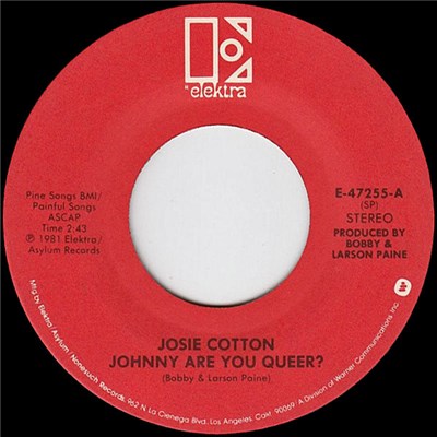 Josie Cotton - Johnny Are You Queer? download mp3 flac