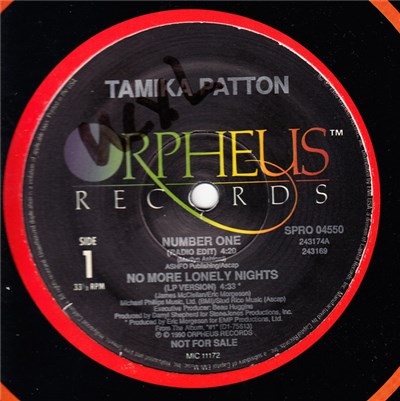 Tamika Patton - Number One / No More Lonely Nights / Your Precious Love download mp3 flac