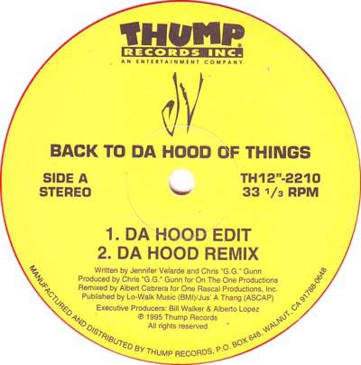 JV - Back To Da Hood Of Things download mp3 flac