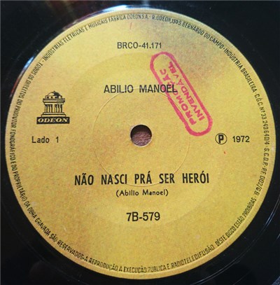Abílio Manoel - Não Nasci Prá Ser Herói download mp3 flac
