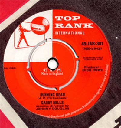 Garry Mills - Running Bear / Teen Angel download mp3 flac