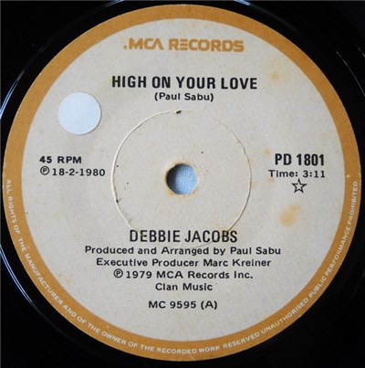 Debbie Jacobs - High On Your Love download mp3 flac