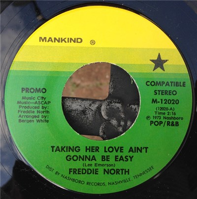 Freddie North - Taking Her Love Ain't Gonna Be Easy download mp3 flac