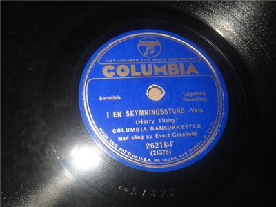 Columbia Dansorkester - I En Skymningsstund / Den Gamla Syrenen download mp3 flac