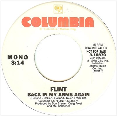 Flint - Back In My Arms Again download mp3 flac