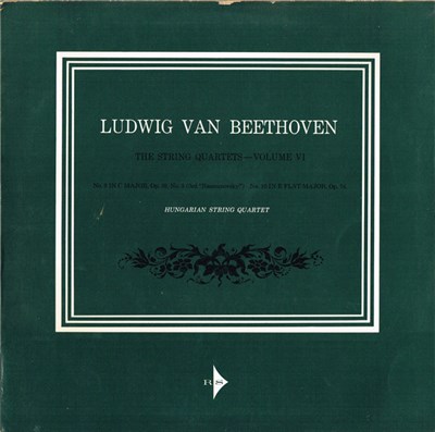 Ludwig Van Beethoven, Hungarian String Quartet - The String Quartets, Volume VI: No. 9 In C Major, Op. 59, No. 3 (3rd "Rasoumovsky"); No. 10 In E Flat Major, Op. 74 download mp3 flac