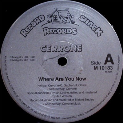 Cerrone - Where Are You Now download mp3 flac