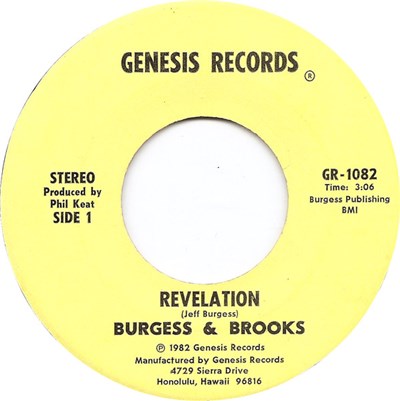 Burgess & Brooks - Revelation / Lady By The Sea download mp3 flac