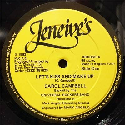 Carol Campbell - Let's Kiss And Make Up / It's Not The Same download mp3 flac