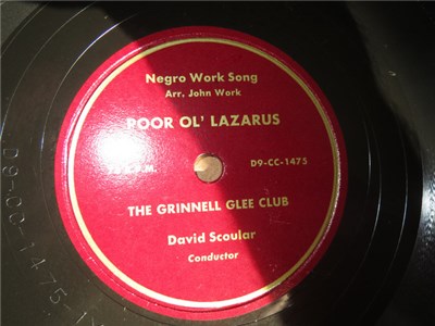 The Grinnell Glee Club - Poor Ol' Lazurus / The Omnipotence download mp3 flac