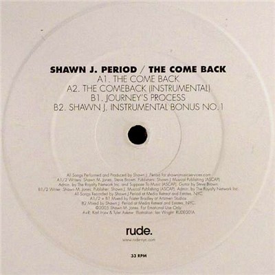 Shawn J Period - The Come Back download mp3 flac