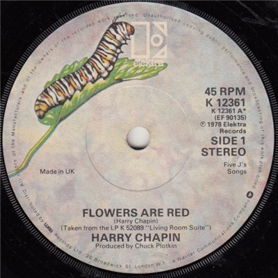 Harry Chapin - Flowers Are Red download mp3 flac