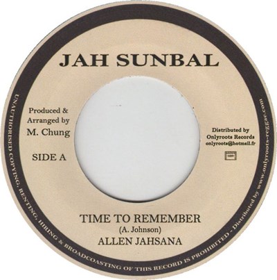 Allen Jahsana - Time To Remember download mp3 flac