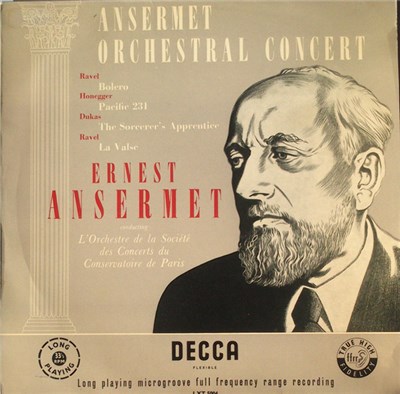 Ravel, Honegger, Dukas / Ernest Ansermet, L'Orchestre De La Société Des Concerts Du Conservatoire Du Paris - Ansermet Orchestral Concert download mp3 flac