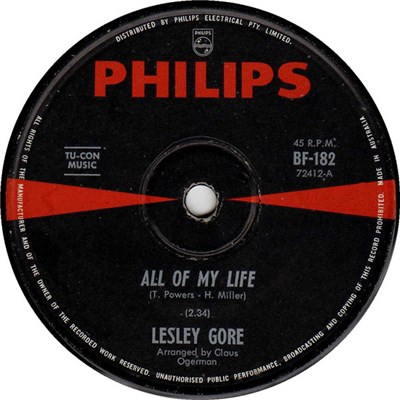 Lesley Gore - All Of My Life download mp3 flac