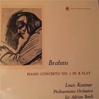 Brahms / Louis Kentner, Philharmonia Orchestra , Conducted By Adrian Boult - Piano Concerto No. 2 In B Flat Major, Op. 83 download mp3 flac