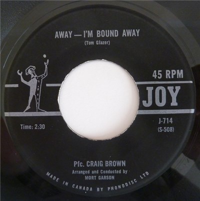 Pfc. Craig Brown - Away — I'm Bound Away download mp3 flac