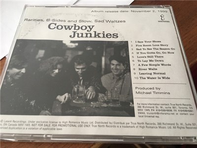 Cowboy Junkies - Rarities, B-Sides And Slow, Sad Waltzes download mp3 flac