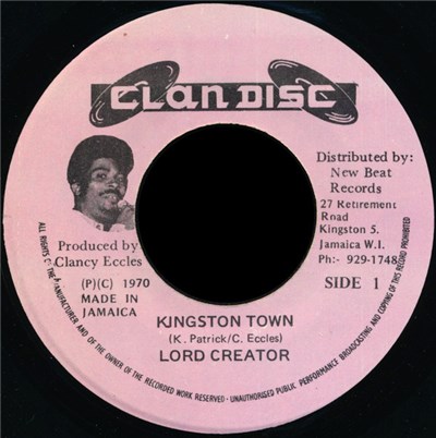 Lord Creator - Kingston Town download mp3 flac