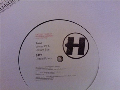 Reso / S.P.Y - Fifteen Years Of Hospital Records: Sampler Two download mp3 flac