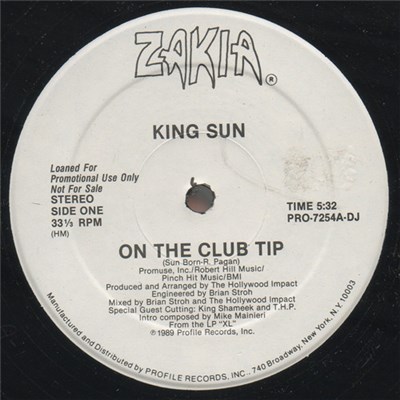 King Sun - On The Club Tip download mp3 flac