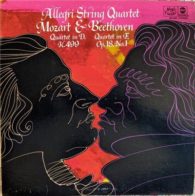 The Allegri String Quartet - Mozart: Quartet In D, K. 499; Beethoven: Quartet In F, Op. 18, No. 1 download mp3 flac