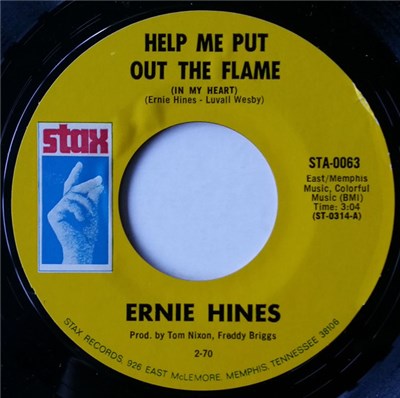 Ernie Hines - Help Me Put Out The Flame (In My Heart) download mp3 flac