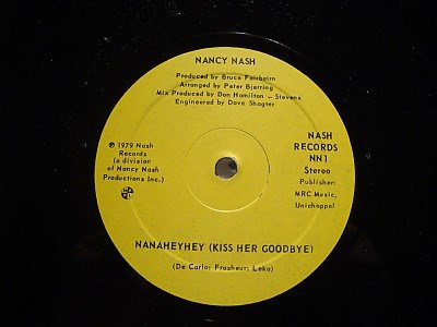 Nancy Nash - Nanaheyhey (Kiss Her Goodbye) download mp3 flac