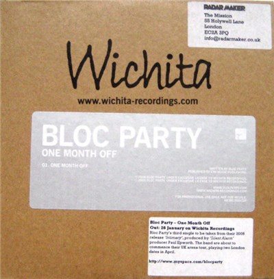 Bloc Party - One Month Off download mp3 flac