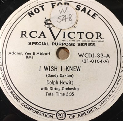 Dolph Hewitt - I Wish I Knew / I Would Send You Roses download mp3 flac