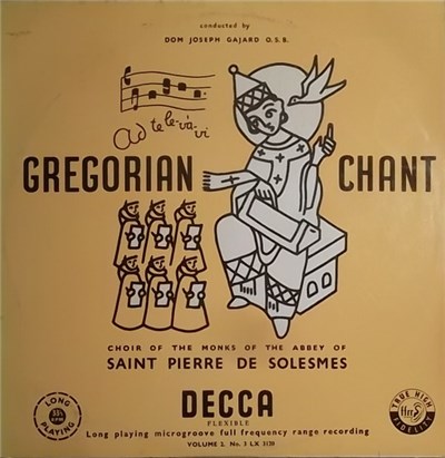 Choir Of The Monks Of The Abbey Of Saint Pierre De Solesmes Conducted By Dom Joseph Gajard O.S.B. - Gregorian Chant, Volume Two No. 3 download mp3 flac
