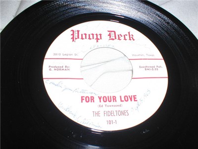 The Fideltones / Pop & The Fideltones - For Your Love / Whispering Words Of Love download mp3 flac