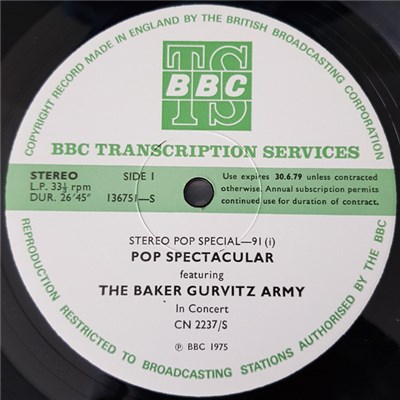 Baker Gurvitz Army - Stereo Pop Special-91 download mp3 flac