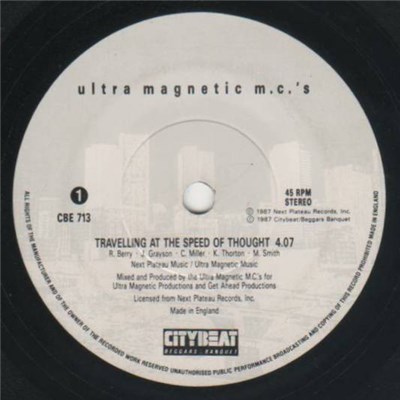 Ultra Magnetic M.C.'s - Travelling At The Speed Of Thought download mp3 flac