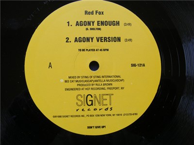 Red Fox / Commander Shad - Agony Enough / Eunoch download mp3 flac