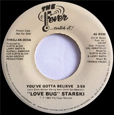 ''Love Bug'' Starski - You've Gotta Believe download mp3 flac