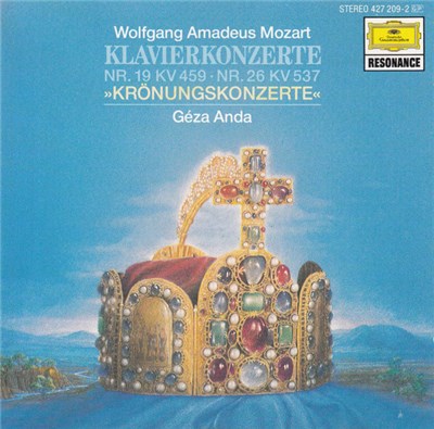 Géza Anda - Wolfgang Amadeus Mozart - Klavierkonzerte Nr. 19 KV 459 • Nr. 26 KV 537 "Krönungskonzerte" download mp3 flac