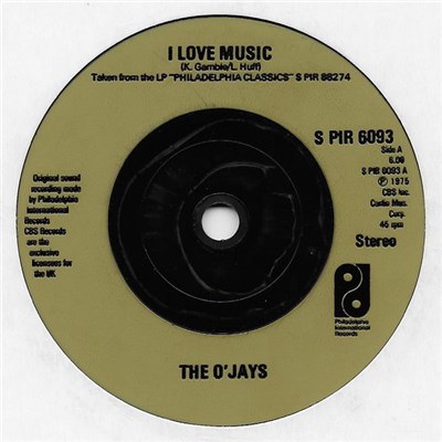 The O'Jays - I Love Music download mp3 flac