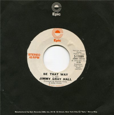 Jimmy Gray Hall - Be That Way download mp3 flac